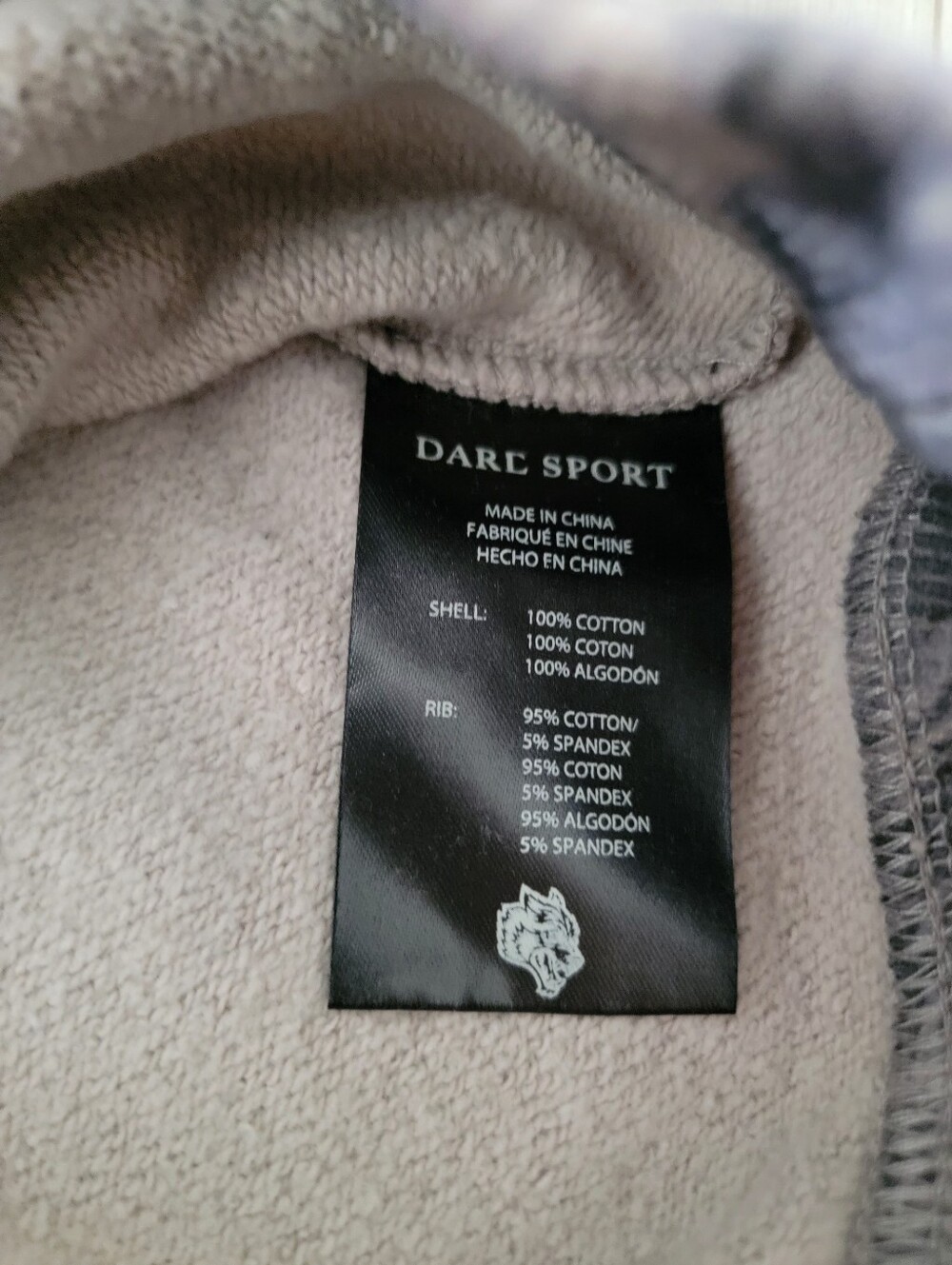 Darc Sport Burnout Bishop Hoodie Driftwood Wolf Forest Camo sz Large - Picture 12 of 14